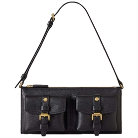 Mulberry Mini Roxanne Shoulder Bag Black